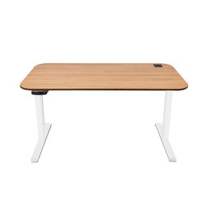 MESA COM REGULAGEM DE ALTURA MARELLI UP 1400x700MM ITAPUÃ COM ESTRUTURA EM BRANCO