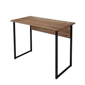 MESA DE ESCRITÓRIO MARELLI 1000X500 MUNICH COM ESTRUTURA PRETA