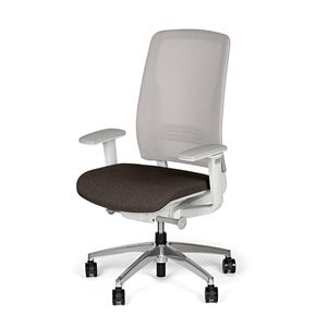 CADEIRA PRESIDENTE MARELLI AROUND 2756B MESCLA PRETO COM BASE POLIDA