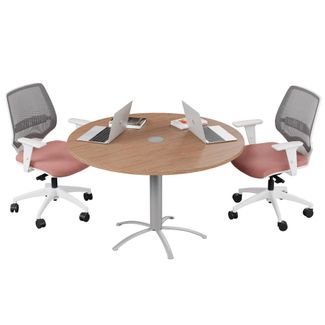 MESA DE REUNIÃO REDONDA SISTEMA Z