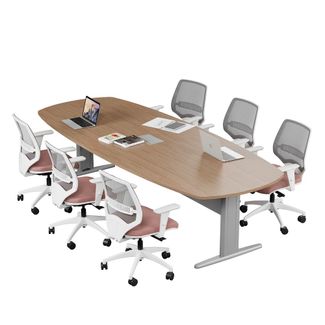 SISTEMA Z MESA REUNIÃO OVAL