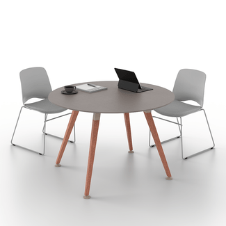 Mesa redonda para escritório Work Marelli